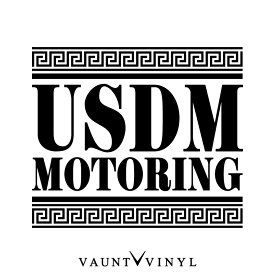 USDM モータリング ステッカー カッティング 車 ステッカー シール フィルム スーツケース サーフィン スノーボード デカール / カスタム ゴールド USDM ラグ ホイール パーツ led VIP lug donk JDM アキュラ アコード マーク バン ハイラックス / 10P05Aug17