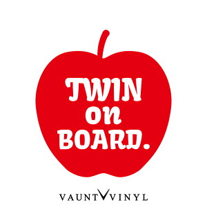 S twin on board XebJ[ baby in car XebJ[  V[ / xr[CJ[ Ԃ񂪏Ă܂ qĂ܂ / S  Abv apple / nX[ ANA ^g NBOX bB v