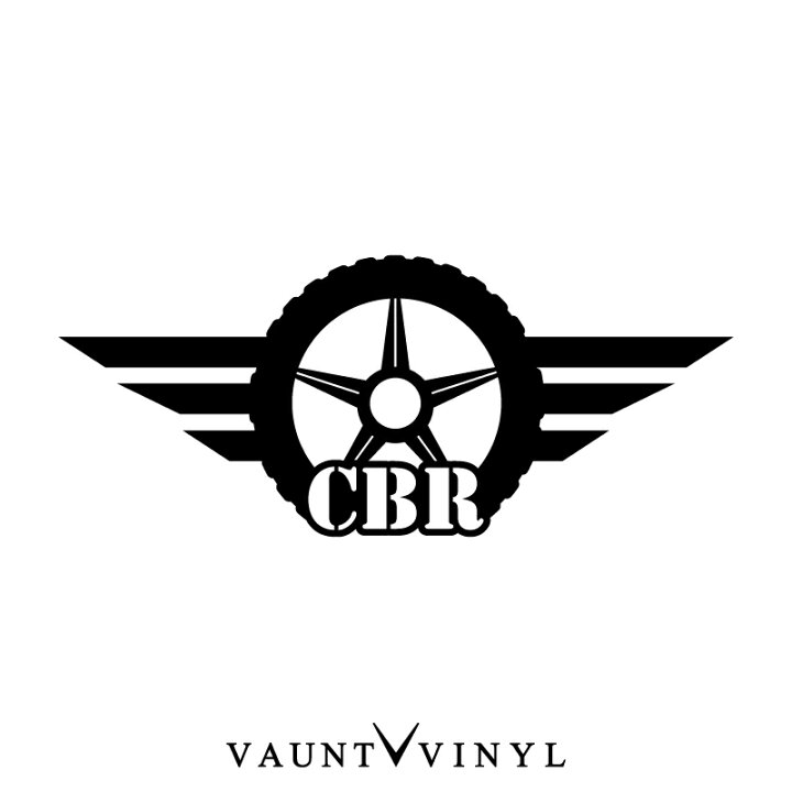 楽天市場 Cbr ステッカー Cbr Cbr250r Cbr1000rr Cbr600rr Cbr650f Cbr250rr Honda ホンダ ステッカー バイク シール デカール ヘルメット サイドバッグ リアボックス チューンナップ 改造 タイヤ ホイール ウイング 翼 羽 10p05aug17 Vaunt Vinyl