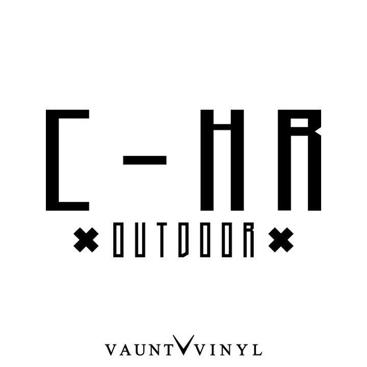 楽天市場 Outdoor C Hr カッティング ステッカー C Hr バイザー 室内灯 ドリンクホルダー ダッシュボード ステッカー 車 シール デカール ミリタリー アウトドア キャンプ オフロード 四駆 4wd Suv Vaunt Vinyl Sticker Store