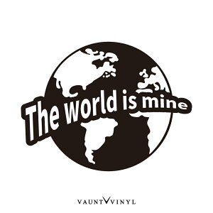World is mine �J�b�e�B���O �X�e�b�J�[�� ���A �E�C���h�E STANCE USDM JDM �X�^���X �w���t�� �A���� B�n �g���b�L�� ���L�V�R �A�����J�� �X�g���[�g HIP HOP