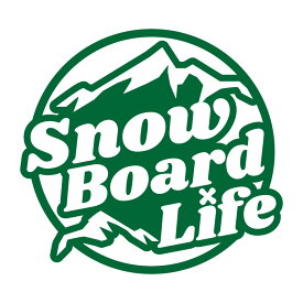 Snow Board Life ステッカー 車 スノボ スノーボード 雪山 グラトリ エンブレム シール デカール カッティングステッカー ボム オリジナル カスタム シンプル かっこいい おしゃれ