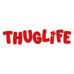 THUG LIFE �J�b�e�B���O �X�e�b�J�[�� USDM JDM street HIPHOP ���[���C�_�[ �A�����J�� US �V�[�� �f�J�[�� �J�b�e�B���O�X�e�b�J�[ �{�� �I���W�i�� �`���[���A�b�v �`���[���i�b�v �J�X�^�� �V���v