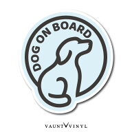DOG ON BOARD マグネット シンプル犬 ドッグインカー in car オンボード 車 バイク マグネットステッカー…