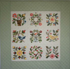 【柴田明美のパッチワークキット】ボルチモアのタペストリー2