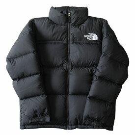 【中古】美品 23AW ザノースフェイス THE NORTH FACE "1996 Retro Nuptse Jacket" レトロ ヌプシ ジャケット ブルゾン ダウン ロゴ アウトドア ND92335 サイズM 黒 ブラック メンズ 【ベクトル 古着】 240527