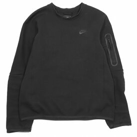 【中古】ナイキ NIKE TECH FLEECE CREW テック フリース クルー スウェット トレーナー カットソー S 黒 ブラック CU4506-010/1 メンズ 【ベクトル 古着】 240130