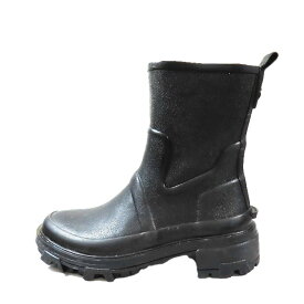 【中古】ラグ&ボーン RAG&BONE Shiloh Rain Boots ミドルブーツ レインブーツ 靴 WFF21HF002PJ2 シューズ 黒 ブラック 36 レディース 【ベクトル 古着】 240523