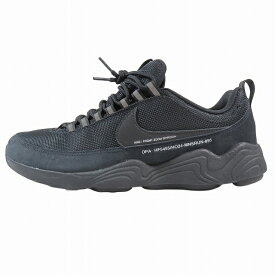 【中古】ナイキ NIKE × フラグメントデザイン FRAGMENT DESIGN エアズームスピリドン AIR ZOOM SPIRIDON SP スニーカー シューズ 27.0 ブラック HF5455-001 【ベクトル 古着】 250511