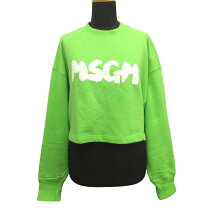 楽天市場】MSGM（カラーグリーン）（スウェット・トレーナー｜トップス 