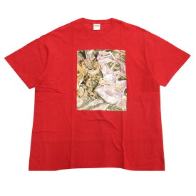 【中古】美品 20ss Supreme シュプリーム Bling Tee ブリング Tシャツ カットソー 宝石 ジュエリー プリント 赤 レッド メンズ Re：MODE ブランド古着のリモード