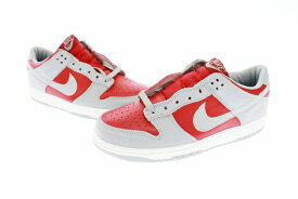 【中古】ナイキ NIKE 99年製 Dead Stock DUNK LOW REVERSE VARSITY RED SILVER ダンク ロウ 裏ダンク デッドストック 630358-601 26 リバース バーシティレッド シルバー ブランド古着ベクトル 中古▲■ 210215 0600