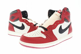 【中古】ナイキ NIKE AIR JORDAN 1 RETRO HIGH OG CHICAGO LOST & FOUND エア ジョーダン ワン レトロ ハイ シカゴ ロスト ファウンド スニーカー DZ5485-612 28.5 赤 レッド ブランド古着ベクトル 中古 ■▲ 230417/107 メンズ