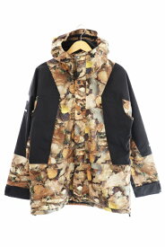 【中古】シュプリーム SUPREME ×THE NORTH FACE ノースフェイス 16AW Mountain Light Jacket Leaves マウンテンライト ジャケット 枯葉 NP51601I M ブラウン ブランド古着ベクトル 中古☆AA★ 230605/104 メンズ