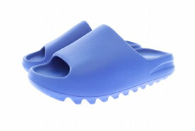 【中古】アディダス adidas YEEZY SLIDE AZURE イージー スライド アズール サンダル ID4133 27.5 青 ブルー ブランド古着ベクトル 中古 ▲■☆AA★ 230903 メンズ