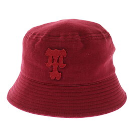 【中古】テンダーロイン TENDERLOIN BUCKET HAT D.C ロゴ ワッペン バケット ハット 帽子 L 赤 レッド ブランド古着ベクトル 中古 ▲ 231007 メンズ
