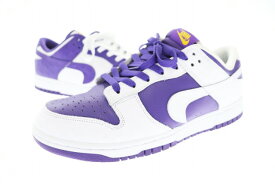 【中古】ナイキ NIKE WMNS DUNK LOW SE Made You Look FLIP THE OLD SCHOOL ウィメンズ ダンク DJ4636-100 28 紫 パープル ブランド古着ベクトル 中古▲■231025