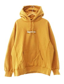 【中古】シュプリーム SUPREME 21AW Box Logo Hooded Sweatshirt ボックス ロゴ フーデッド スウェットシャツ プルオーバー パーカー L Light Mustard ライト マスタード ブランド古着ベクトル 中古 ☆AA★ 240318 メンズ