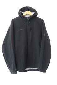 【中古】マムート MAMMUT Corporate SO Hooded Jacket コーポレート ソフト フーデッド ジャケット 1013-02070 XL 黒 ブラック ブランド古着ベクトル 中古● 240404 メンズ