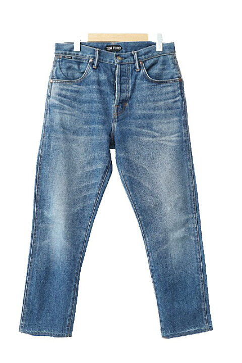 楽天市場】【中古】トムフォード TOM FORD ダメージ加工 セルビッチ 
