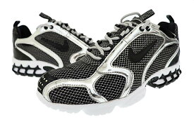 【中古】ナイキ NIKE ×STUSSY ステューシー AIR ZOOM SPIRIDON CAGED エア ズーム スピリドン ゲージド CU1854-001 26.5 黒 ブラック ブランド古着ベクトル 中古▲■250205 メンズ
