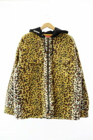 【中古】シュプリーム SUPREME 23AW Fleece Zip Up Hooded Shirt フリース ジップ アップ フーディー シャツ ジャケット M 茶 ブラウン ブランド古着ベクトル 中古 ☆AA★ 250331