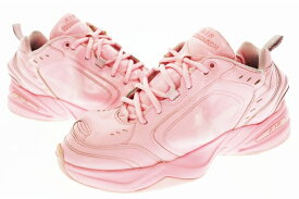 【中古】ナイキ NIKE ×Martine Rose マーティンローズ AIR MONARCH4 Pink エアモナーク4 AT3147-600 25.5 ピンク ブランド古着ベクトル 中古▲250329 メンズ