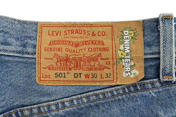楽天市場】【中古】DENIM TEARS デニムティアーズ ×LEVI