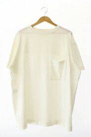 【中古】ルメール LEMAIRE Oversized Pocket Tshirt オーバーサイズ ポケット 無地 半袖Tシャツ 72-231-13-081154 M 白 ホワイト ブランド古着ベクトル 中古 ☆AA★ 250811
