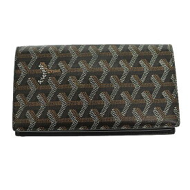 【中古】ゴヤール GOYARD Herringbone sunrock billfold ヘリンボーン サンロック ビルフォールド ウォレット 二つ折り 札入れ 財布 茶ブラウン ブランド古着ベクトル 中古☆AA★▲251125 メンズ