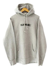 【中古】シュプリーム SUPREME Motion Logo Hooded Sweatshirt モーション ロゴ フーデッド スウェット シャツ プルオーバー パーカー M グレー ブランド古着ベクトル 中古☆AA★260104 メンズ
