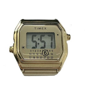 【中古】エムエムシックス メゾンマルジェラ MM6 Maison Margiela ×TIMEX タイメックス T80 Ring Watch リング デジタル ウォッチ 腕時計 S33YW0003 M10063 ゴールド ブランド古着ベクトル 中古▲■260419 メンズ レディース