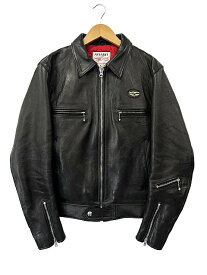 【中古】ルイスレザー LEWIS Leathers DOMINATOR Slim Fit Sheep Skin ドミネーター スリム フィット シープ スキン 羊革 ベジタブルタンニン シングル ライダース ジャケット 551SV 42 黒ブラック ブランド古着ベクトル 中古■260411 メンズ