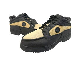 【中古】ティンバーランド Timberland ×the Apartment ジ アパートメント HERITAGE MID LACE BOOT ヘリテージ ミッド レースブーツ 0A44AG W02 27.5 ブラック ベージュ ブランド古着ベクトル 中古▲■260913 メンズ