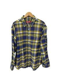 【中古】シュプリーム SUPREME 25SS Old English Plaid Flannel Shirt オールドイングリッシュ プレイド フランネルシャツ L マルチカラー ブランド古着ベクトル 中古☆AA★261009 メンズ