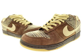 【中古】ナイキ NIKE DUNK LOW PRO SB TWEED 2004 28.5cm 304292-223 ダンク ロー プロ エスビー ツイード 【ブランド古着ベクトル】230306 メンズ 【ベクトル 古着】 230306