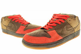 【中古】ナイキ NIKE DUNK LOW PRO SB BISON 2003 29cm 304292-226 ダンク ロー プロ エスビー バイソン つま赤 【ブランド古着ベクトル】230313 メンズ 【ベクトル 古着】 230313