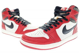 【中古】ナイキ NIKE AIR JORDAN 1 RETRO HIGH OG CHICAGO 2022 27.5cm LOST & FOUND DZ5485-612 エア ジョーダン I レトロ ハイ シカゴ ロスト アンド ファウンド 【ブランド古着ベクトル】240318 メンズ 【ベクトル 古着】 240318