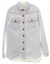 楽天市場】off−white オフホワイト デニムシャツの通販 