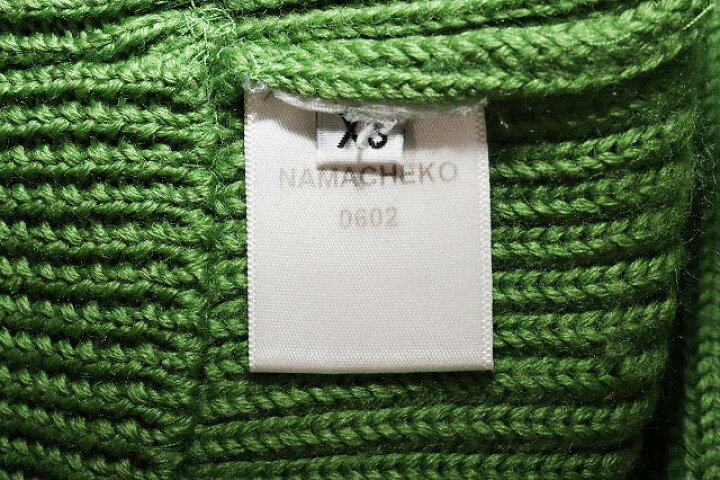 楽天市場】【中古】NAMACHEKO リブニット XS 0602 ナマチェコ セーター 