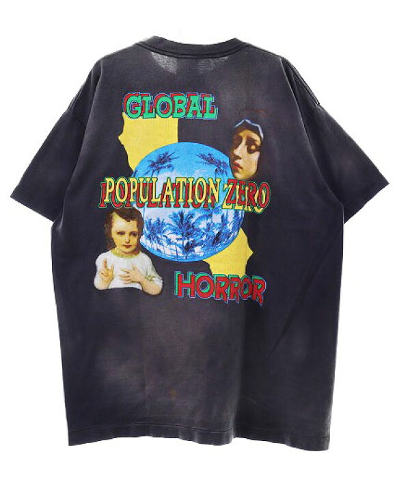 楽天市場】【中古】SAINT MICHAEL 24SS SS TEE ON EARTH BLACK L SM 
