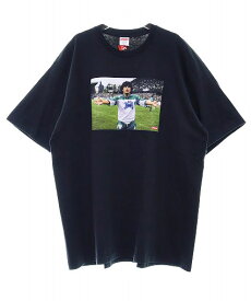 【中古】シュプリーム SUPREME 24SS MARADONA TEE BLACK XL マラドーナ フォト Tシャツ 半袖 ブラック 【ブランド古着ベクトル】☆AA★ 240803 メンズ 【ベクトル 古着】 240803