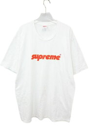 【中古】シュプリーム SUPREME 24SS PINLINE TEE L WHITE ピンライン ロゴ プリント Tシャツ クルーネック 半袖 ホワイト 【ブランド古着ベクトル】☆AA★240920 メンズ 【ベクトル 古着】 240920
