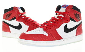 【中古】ナイキ NIKE AIR JORDAN 1 RETRO HIGH OG ORIGIN STORY 2018 28.5cm SPIDER-MAN 555088-602 エア ジョーダン I レトロ ハイ オリジン ストーリー スパイダーマン 【ブランド古着ベクトル】▲■ 240906 メンズ 【ベクトル 古着】 240906