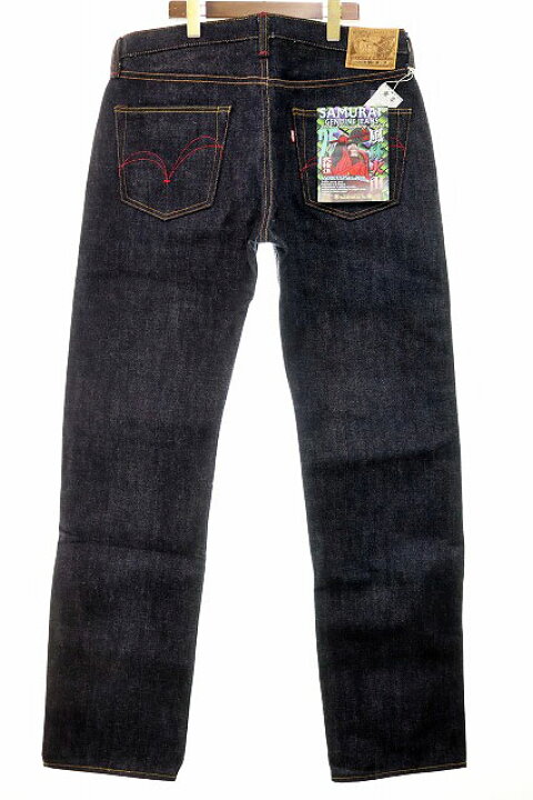 楽天市場】【中古】サムライジーンズ SAMURAI JEANS 糊付き 25oz W36
