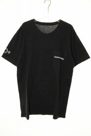 【中古】クロムハーツ CHROME HEARTS MLTCOL CEM CRS TEE BLACK Lサイズ マルチカラー セメタリー クロス Tシャツ ブラック 【ブランド古着ベクトル】☆AA★ 250911 メンズ 【ベクトル 古着】 250911