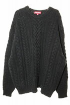 楽天市場】Supreme Appliqué Cable Knit Sweaterの通販