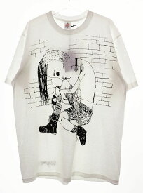 【中古】シュプリーム SUPREME × Y's by Yohji Yamamoto THINKER TEE WHITE M ワイズ バイ ヨウジヤ マモト シンカー Tシャツ ホワイト 【ブランド古着ベクトル】☆AA★■260424 メンズ 【ベクトル 古着】 260424
