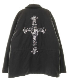 【中古】シュプリーム SUPREME 25AW AOI CROSS M52 JACKET BLACK XXL アオイ 産業 クロス 刺繍 ジャケット ブラック 黒 【ブランド古着ベクトル】☆AA★ 260315 メンズ 【ベクトル 古着】 260315