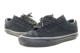 【中古】バンズ VANS NBHD OTW OLD SKOOL 36 BLACK 28.5cm VN000SHEBLA ネイバーフッド オールド スクール ローカット スニーカー スウェード ブラック 黒 【ブランド古着ベクトル】▲■260601 メンズ 【ベクトル 古着】 260601